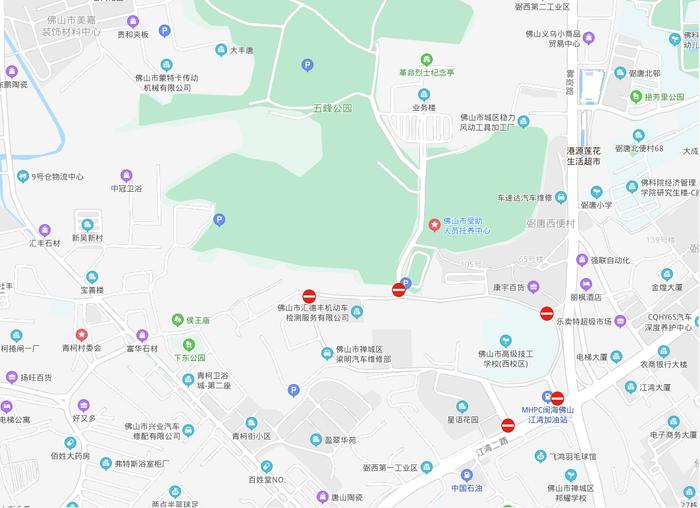 清明前后，佛山五区这些路段实施交通管制！