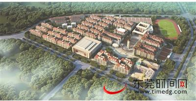 ▲虎门外语学校二期项目效果图 虎门供图