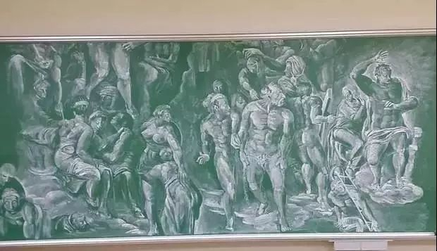 这些绝美的粉笔画和它们背后的故事，你一定想知道！(多图)
