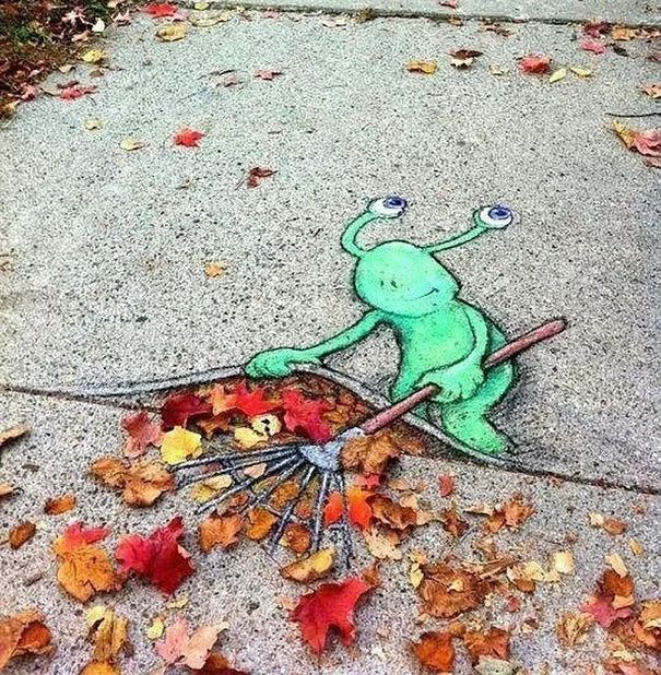 这些绝美的粉笔画和它们背后的故事，你一定想知道！(多图)