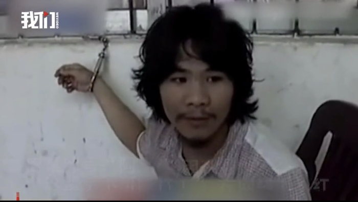 ▲“这辈子不可能打工”的抢劫盗窃犯周某即将刑满释放。 新京报“我们”视频截图。