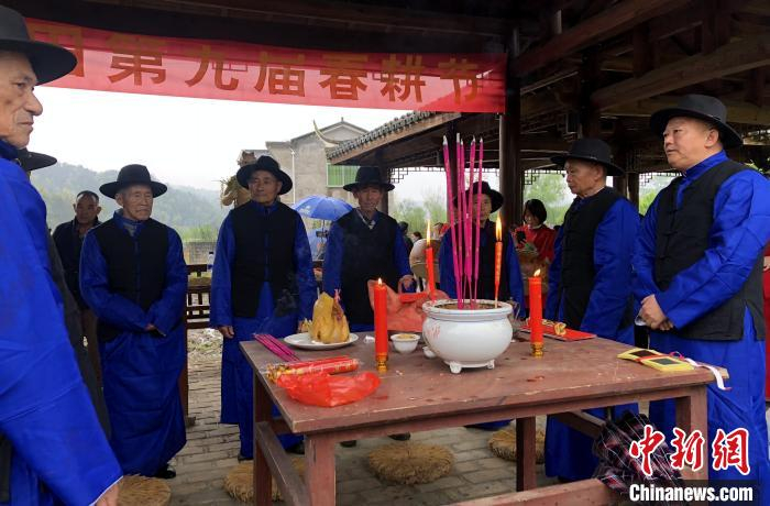 连城县培田古村落举办第九届春耕节。 连城县融媒体中心供图