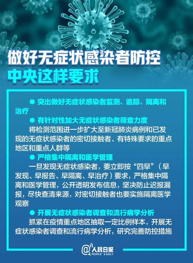 图说疫情什么是无症状感染者有传染性吗