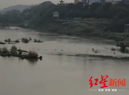  事发现场画面。现场视频截图