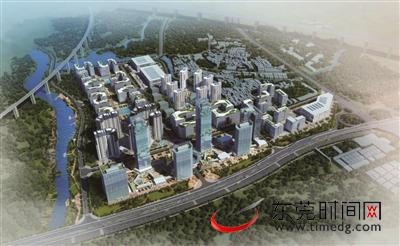 ▲南城石鼓城市更新项目效果图 市自然资源局供图