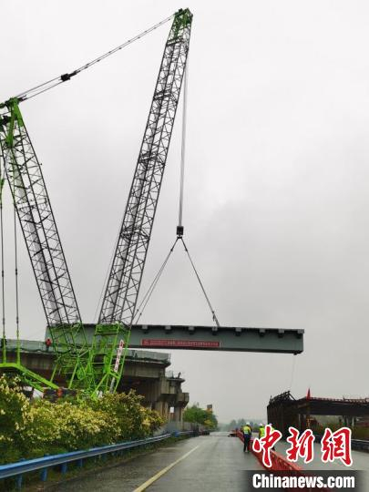施工现场。中铁北京工程局天津公司供图