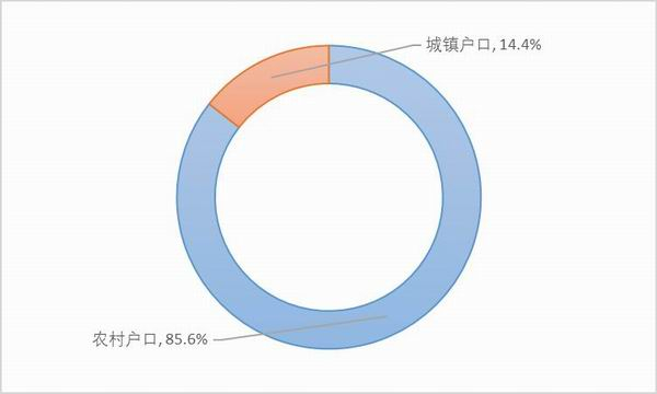 图5：样本卡车司机的户籍性质。资料来源：2020中国卡车司机调查