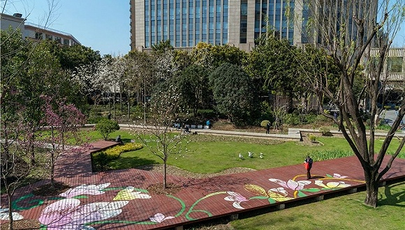 黄浦玉兰园。图片来源：上海市绿化市容局