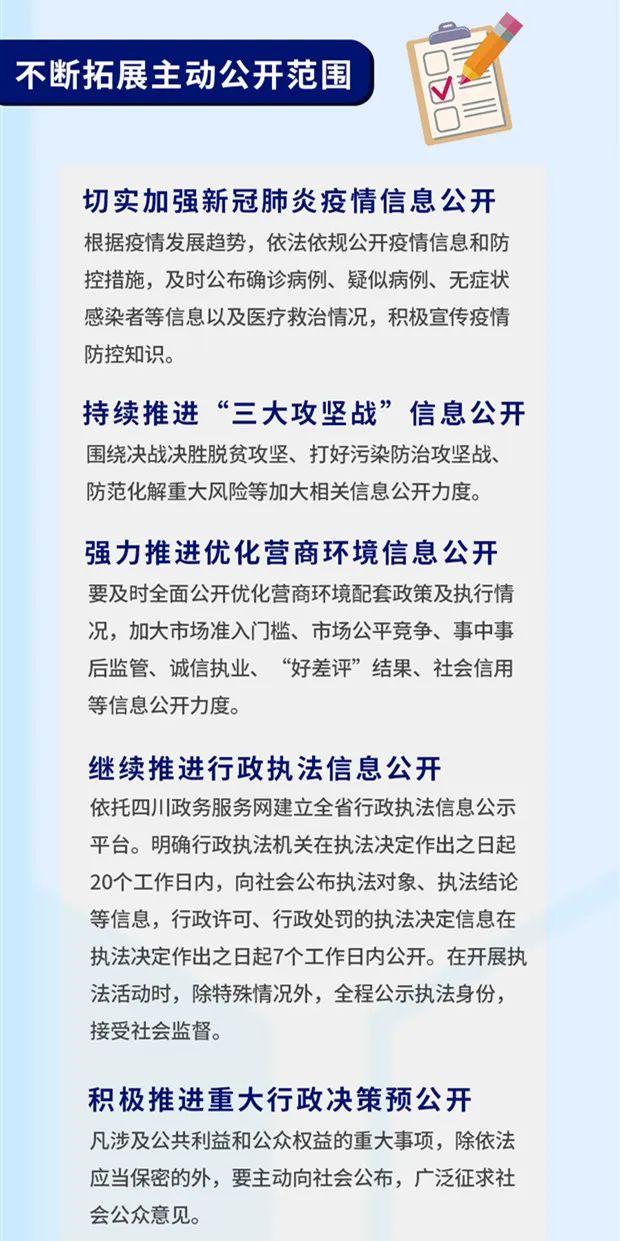 增加“新冠肺炎疫情信息公开”等内容！四川今年政务公开重点工作安排出炉