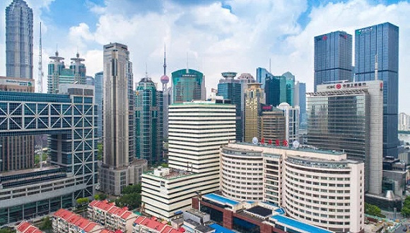 上海市东方医院陆家嘴院区。图片来源：上海市东方医院