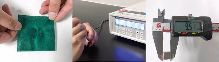 ▲磁通量指数测试过程