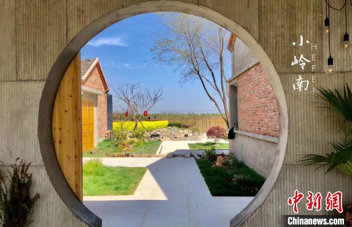     小岭南一景。（合肥市蜀山区委宣传部供图）