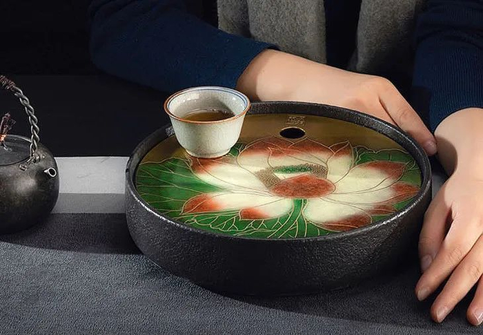 ▲225*225*50mm，底托/陶，1.4kg（铜0.53kg）