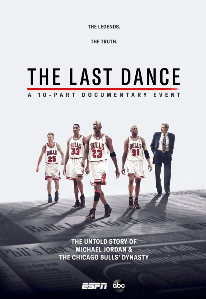 乔丹纪录片宣传海报。图/社交媒体