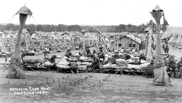 堪萨斯州福斯顿营的隔离区域（1917年）