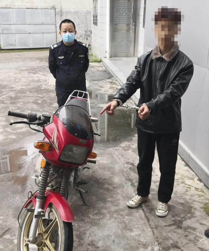 兴宁一少年偷汽油被抓 发现竟两次盗窃摩托车
