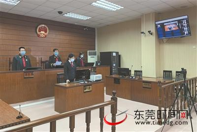 ▲塘厦镇高空掉落苹果砸伤三个月女婴一案昨日进行在线宣判 法院供图