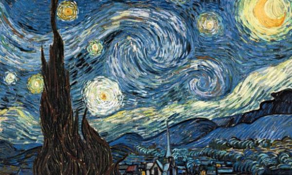 梵高，《星夜》