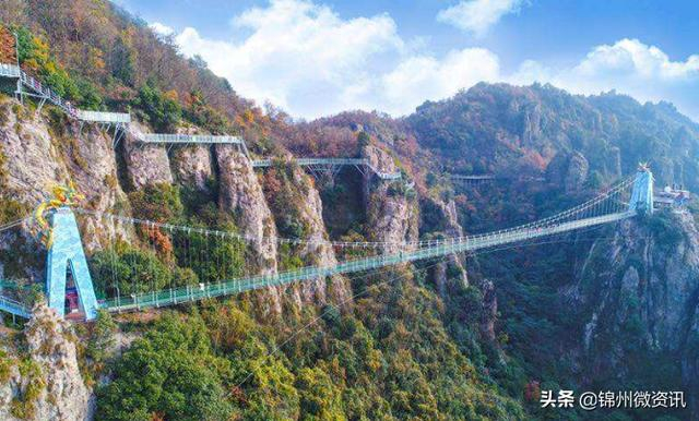 锦州医巫闾山风景区玻璃栈道建设！让游客来得了、留得下、玩尽兴