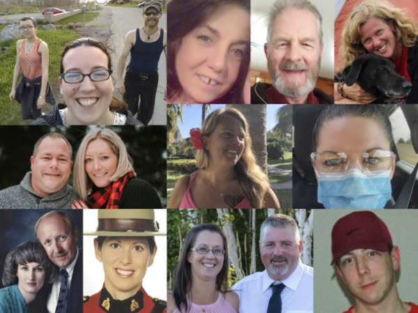 警方公布部分遇害者照片。