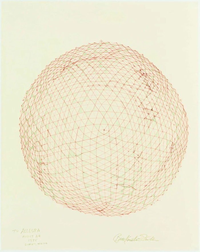 理查德·巴克敏斯特·富勒的测地线穹顶研究(1975)*文内图均来自