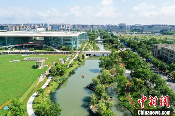 如今的蒋村。　蒋村街道供图 