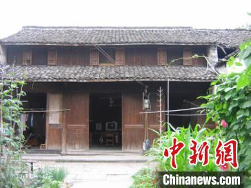 蒋村老房子。　蒋村街道供图 