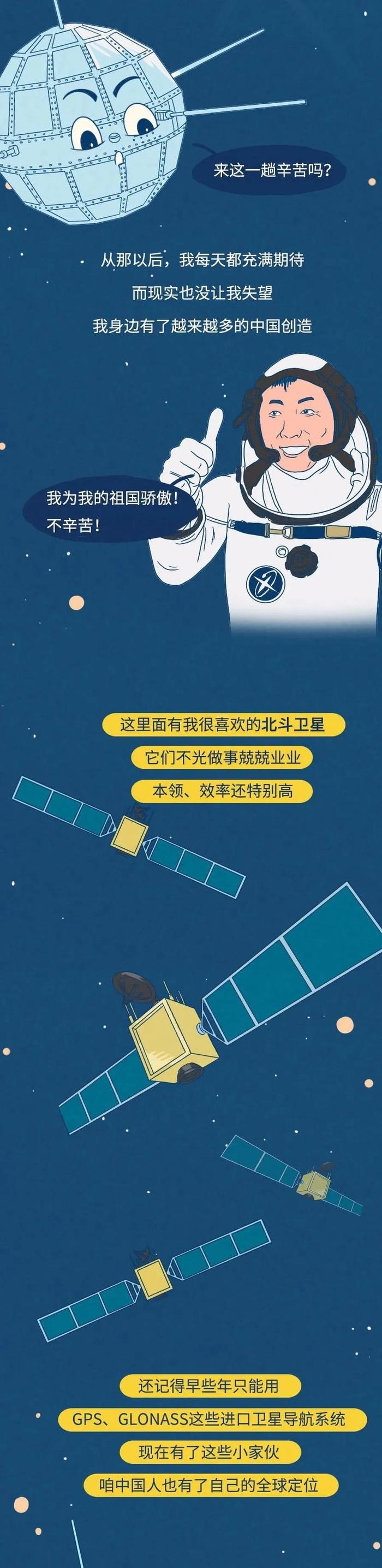 #中国航天日，东方红漫游50年，我们的征途，是星辰大海！