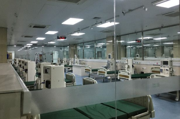 2019年5月29日，东台市中医院新建的血透室。新京报记者王嘉宁 摄