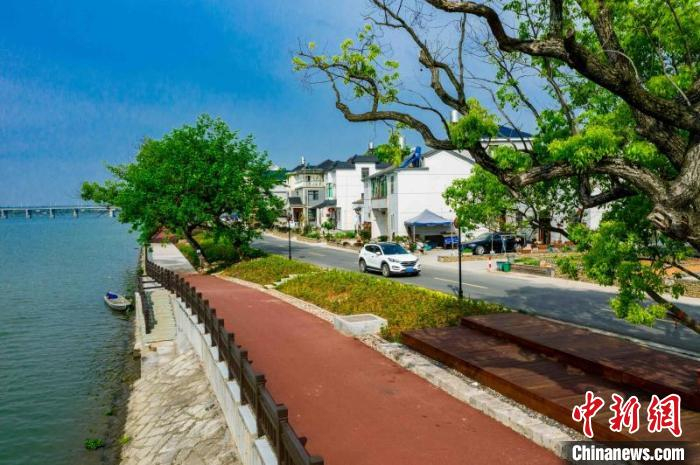 衢州市美丽沿江公路沿线。　许军 摄