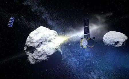 欧洲航天器首次登陆双星小行星：比吉萨金字塔还大，能量堪比核武