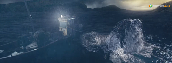 惊险渡河的特效