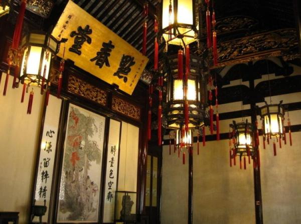 上海豫园内的点春堂