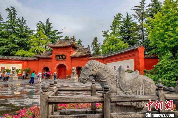     洛阳白马寺（资料图）　曾宪平　摄