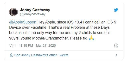 报告称iOS 13.4更新导致FaceTime音频和视频通话出现问题