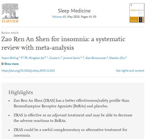 图片来源：Sleep Medicine官网