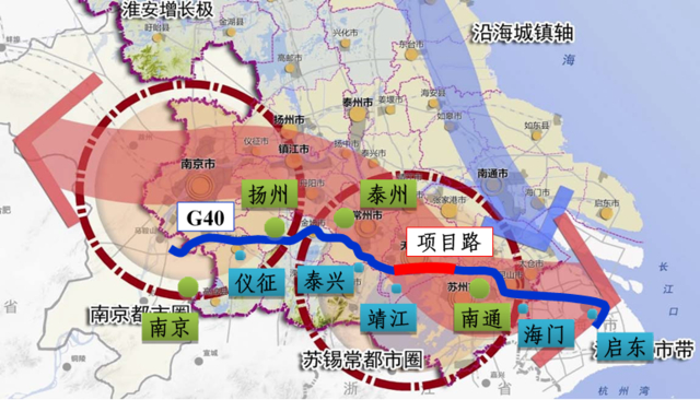 线路走向示意图。