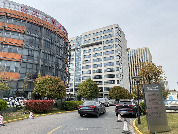 产业园一角 。　澎湃新闻记者 俞凯 图