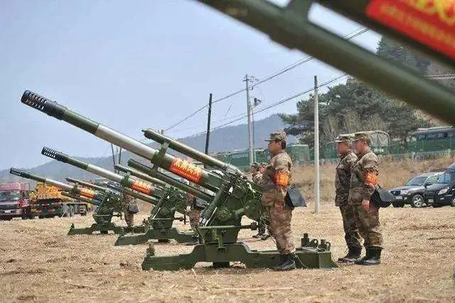 图为119毫米远程森林灭火炮