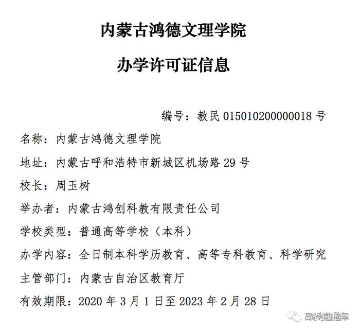 教育部正式发文！又有6所新大学来了