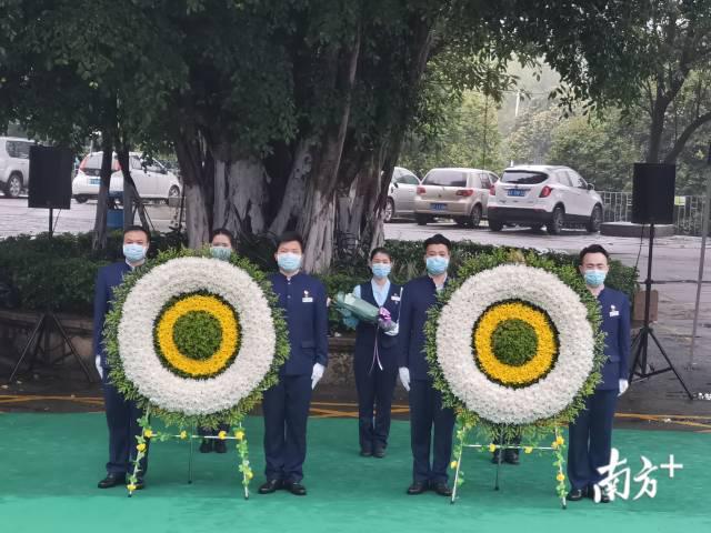 缅怀寄哀思！广东多地举行绿色文明祭扫活动