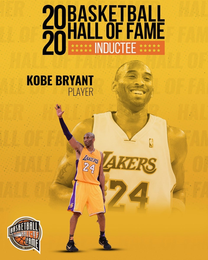  科比入选名人堂。