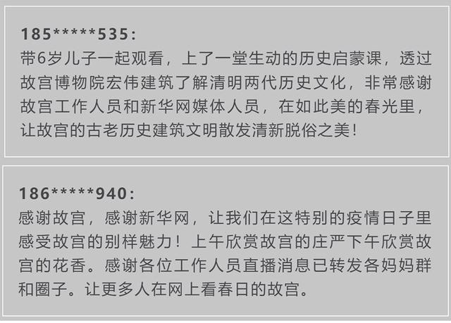 2020年故宫的首次直播火了，网友留言“爱了”