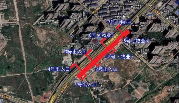 长沙地铁5号线跑起来了！内部实拍图曝光：万家丽地铁站已变“黄”！各站点出入口设在…看看有没有你家附近的！