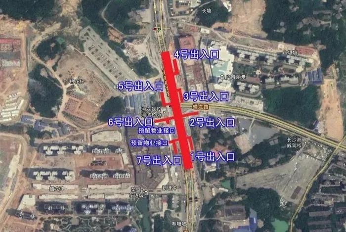 长沙地铁5号线跑起来了！内部实拍图曝光：万家丽地铁站已变“黄”！各站点出入口设在…看看有没有你家附近的！