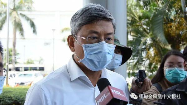 陈海大使表示,应缅甸政府请求,中国政府派遣抗疫医疗专家组来缅协助缅