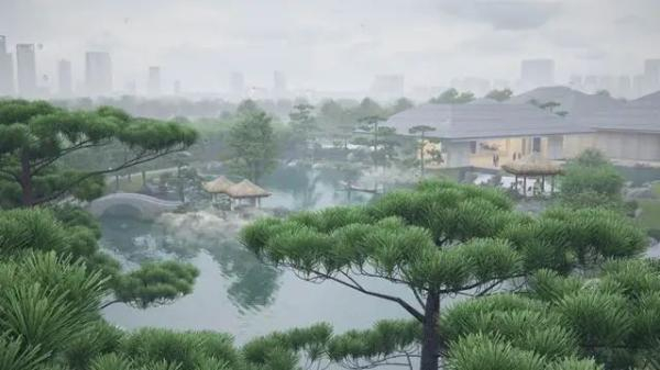 张大千艺术博物馆效果图