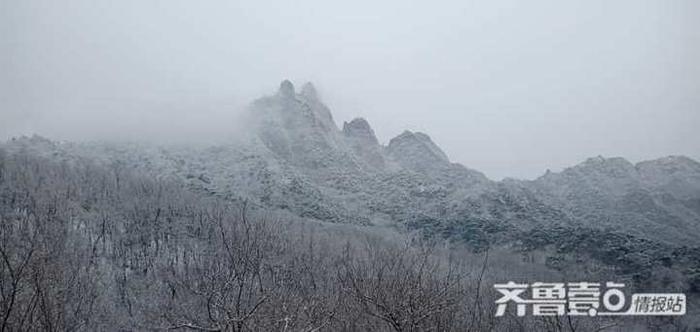 春日烟台蓬莱艾山迎降雪，正常吗？气象专家称是因山峰海拔高