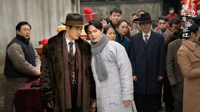 程凤台和商细蕊互动给本剧带来搞笑情节。图片来自网络