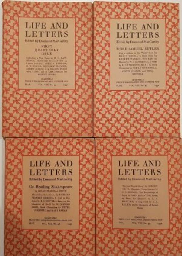 戴斯蒙·麦卡锡主编的《人生与文学》